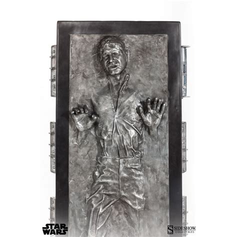 Lifesize Star Wars Han Solo Frozen In Carbonite Statue The Green Head