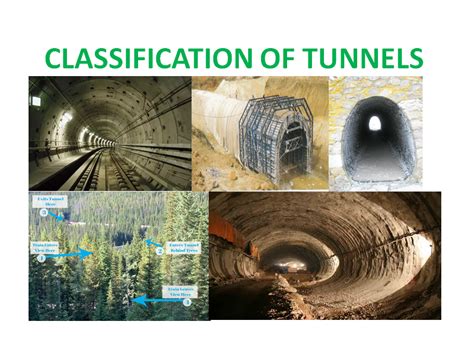 Classification Of Tunnels Kpstructures