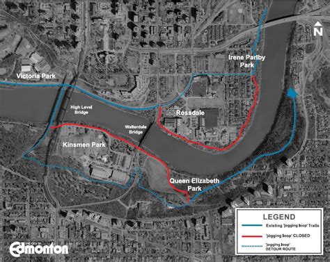 Popular river valley trails to close for Walterdale Bridge construction ...
