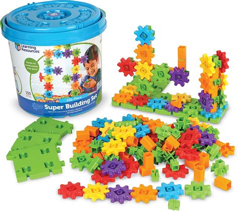 Kids Gears Building Toy Play Set Toddler Activity Learn T Boy Girl