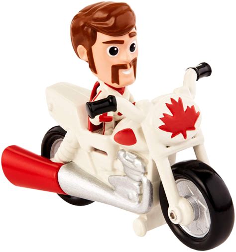 Toy Story 4 Duke Caboom And Stunt Bike Vehicle Mini Figure By Mattel