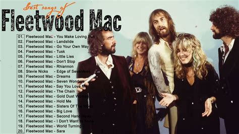 The Best Fleetwood Mac Greatest Hits Full Album Youtube