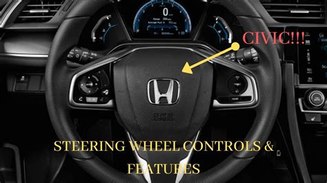 Honda Civic Steering Wheel Adjustment