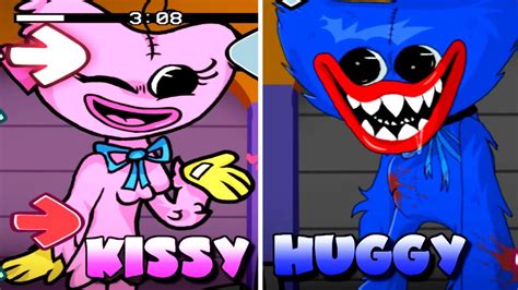 Fnf Kissy Missy Vs Huggy Wuggy Hd 3 Full Horror Game Hard Youtube