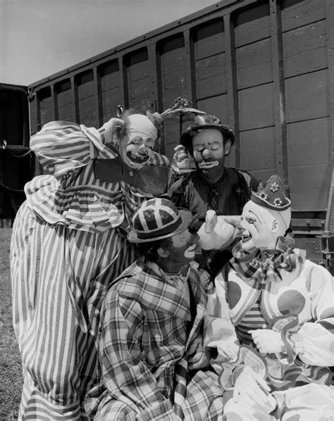 Florida Memory • Group Of Famous Ringling Circus Clowns In Sarasota Florida