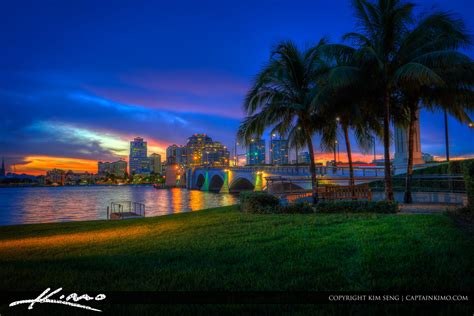 West Palm Beach Skyline Hdr Photography By Captain Kimo