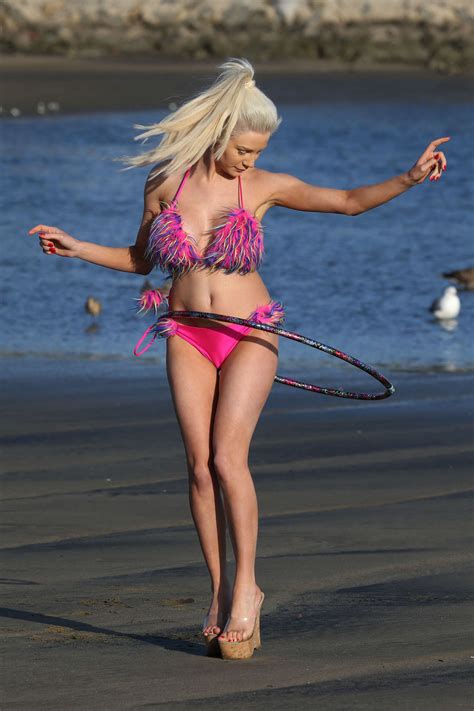 Courtney Stodden In Pink Bikini In Los Angeles Luvcelebs