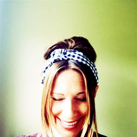 Knotted Headbands For Women Gingham Headband Womens Etsy Headbands