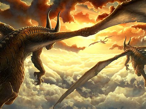 1400x1050 Dragon Over The Clouds 4k Wallpaper1400x1050 Resolution Hd