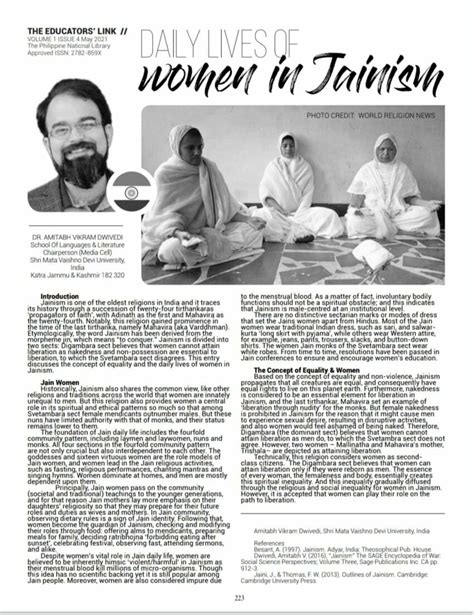 Pdf Women In Jainism