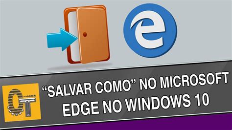 Como Habilitar Salvar Como No Microsoft Edge No Windows Youtube