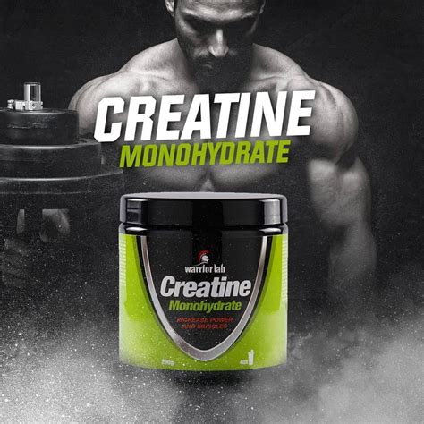 Creatine Monohydrate 200g Warriorlab Προπόνηση Άσκηση και Δύναμη