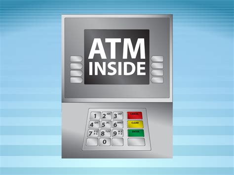 The second you tamper with an atm we get a phone call in which we are asked to give a security code within 30 seconds or the police are sent. Atm Machine Vector Vector Art & Graphics | freevector.com