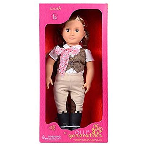buy our generation regular doll leah our generation delivered to your home theoutfit