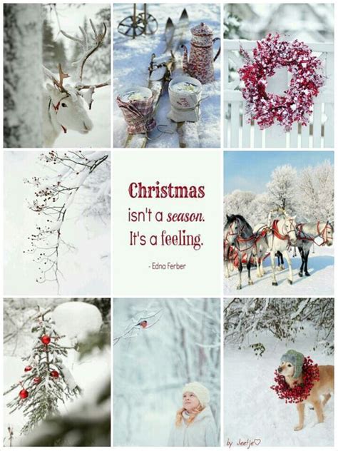 Christmas Feeling Moodboard Mosaic Collage Byjeetje♡ Christmas