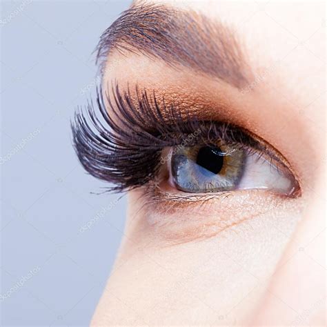 Female Eye With Long Eyelashes Stock Photo By ©zastavkin 65135033