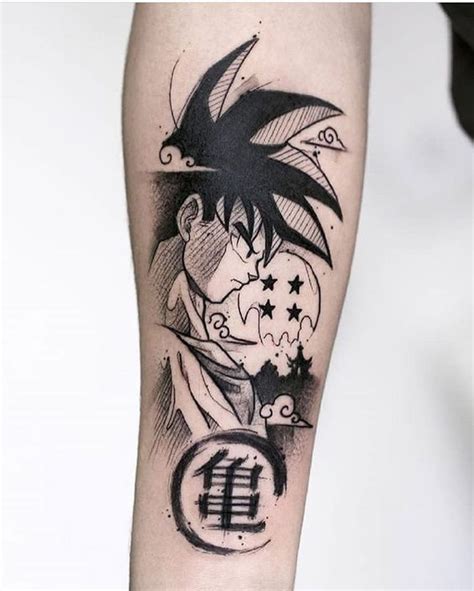 Dragon ball z focused on the adulthood of goku and also on his son. Dragon Ball Tattoo Designs - Best Tattoo Ideas