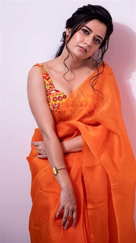 Ashika Ranganath Kannada Actress Saree Beauty Hd Phone Wallpaper Pxfuel
