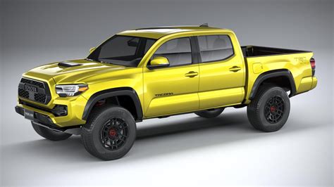 Toyota Tacoma Trd Pro 2022 3d Model By Squir