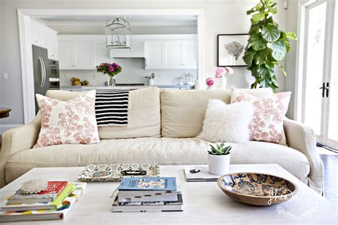 Maybe you would like to learn more about one of these? Linen Sofa - Transitional - living room - Studio McGee