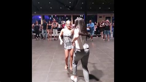 Lesbian Dancing Bachata Dance 24 Hot Girl Youtube