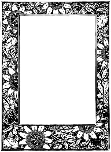 Free Page Border Designs For Projects Download Free Page Border