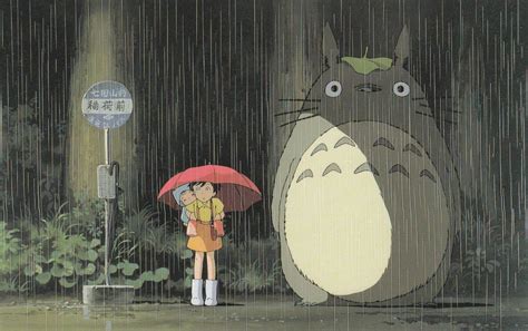 Anime My Neighbor Totoro Hd Wallpaper