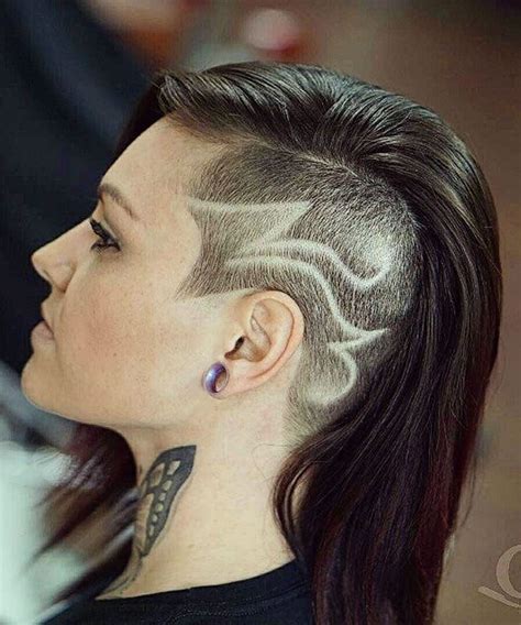 It's what women do undercuts are huge in modern society, for both men and women. Undercut Hairstyle Ideas with Shapes for Women's Hair in ...