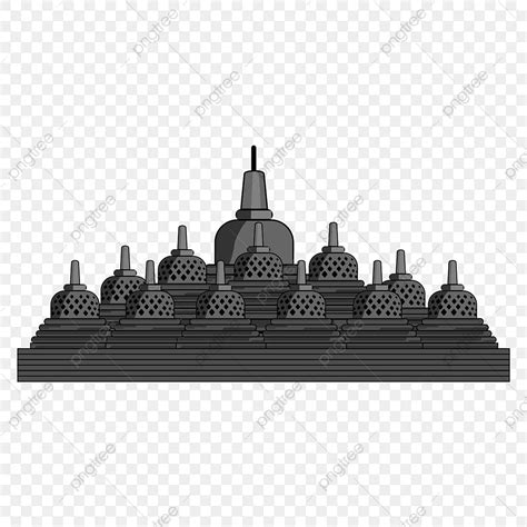 Vector File Vector Art Indonesian Independence Borobudur Temple