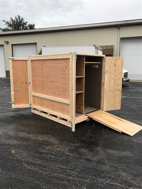 Heavy Duty Shipping Crates And Skids Built Right — Wooden Shipping Crates