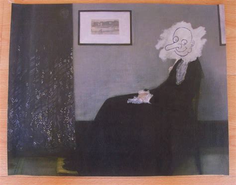 MR BEAN WHISTLERS MOTHER CANVAS PRINT POSTER PHOTO WALL ART DECOR FUNNY MOVIE EBay