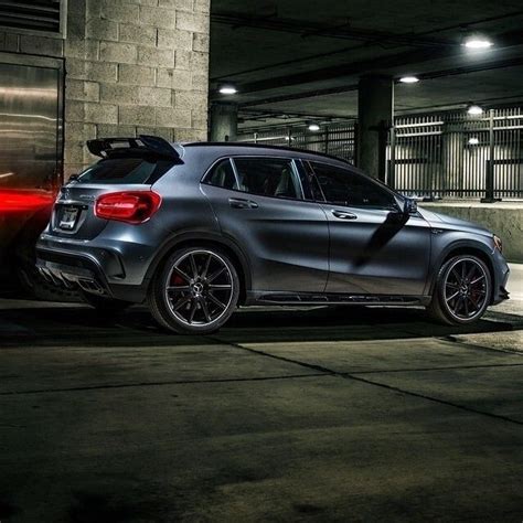 Boasting The Most Powerful Turbo Four In Production The Gla45 Amg Is