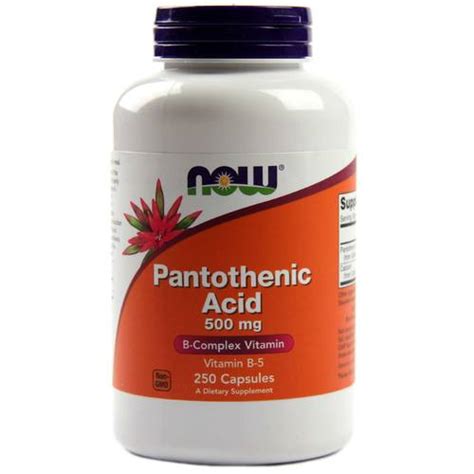 The theory behind using b5 for skin care lies in its properties that help the skin rehydrate and heal itself. Now Foods Pantothenic Acid - 500 mg - 250 Capsules ...