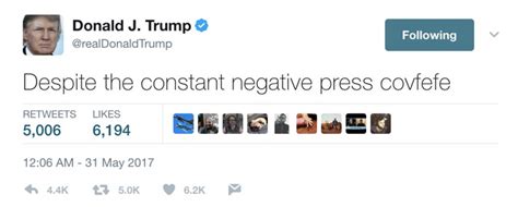 What Does Trump Covfefe Tweet Mean