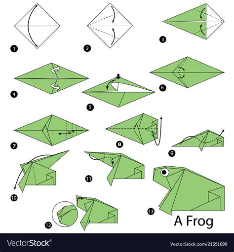 How To Make An Origami Frog Origami Bases Vrogue