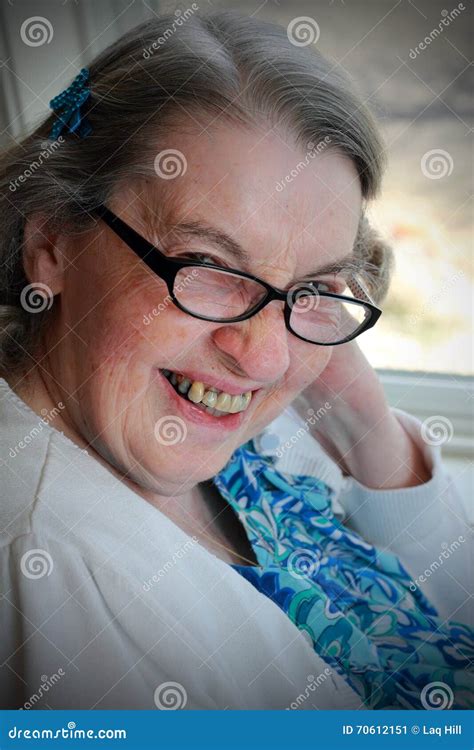 Excited Happy Older Woman Stock Image Image Of Aged 70612151