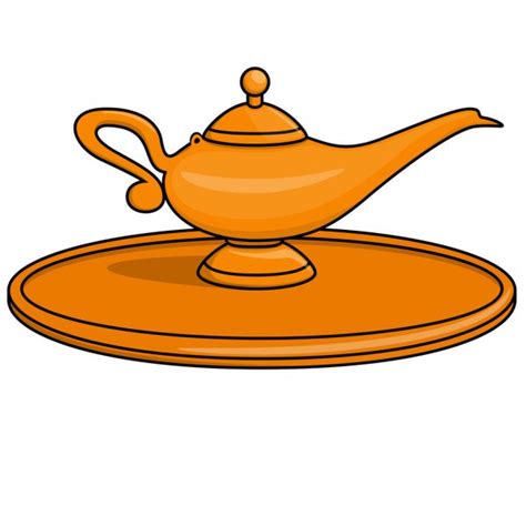 The genie in a bottle trope as used in popular culture. Genie lamp Stock Vectors, Royalty Free Genie lamp Illustrations | Depositphotos®