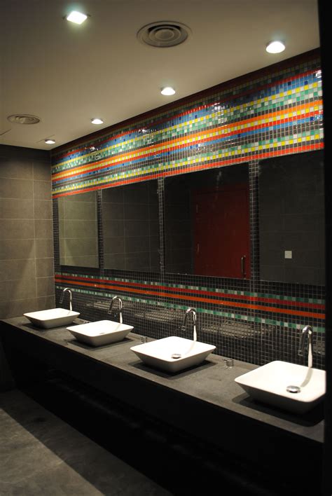 A guide to better public toilet design and maintenance fourth edition 2018 2 definition of a well designed toilet anyone, who has ever been in an overcrowded or uncomfortable public toilet, will Hues public toilet | Bathroom lighting design, Restroom ...
