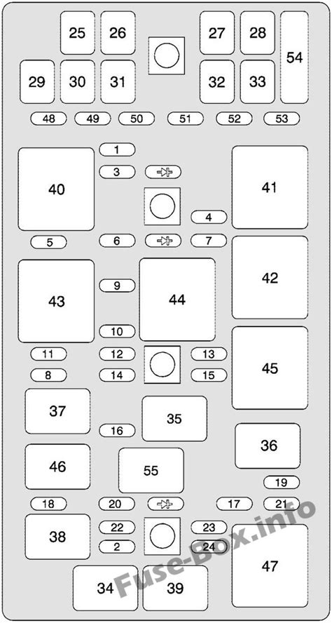 Fuse Box Diagram Chevrolet Corvette C6 2005 2013