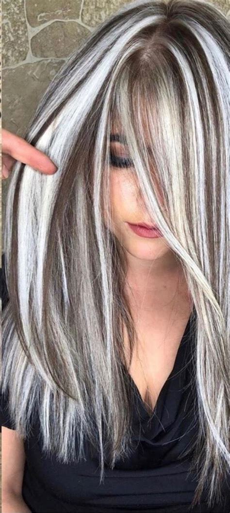 Hair Trends Hairstyle Hair Color Silver Haircolor