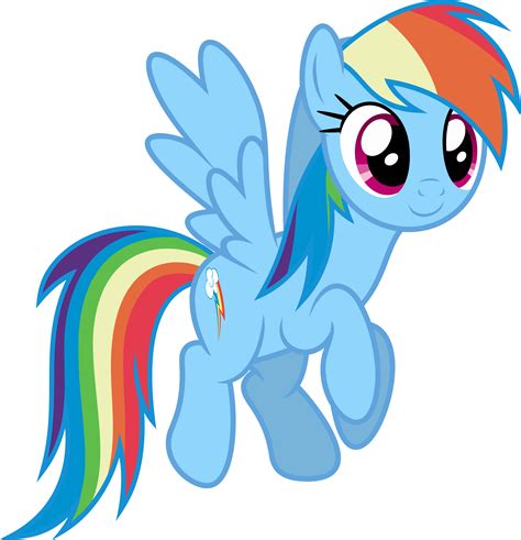 Mlp Fim Rainbow Dash Vector 2 By Luckreza8 On Deviantart