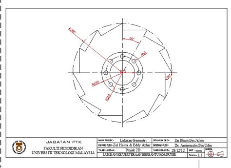 Maybe you would like to learn more about one of these? LUKISAN KEJURUTERAAN BERBANTU KOMPUTER: Projek 2D-Zul ...