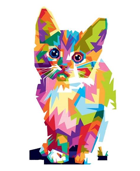 cat t-shirt | Cat vector, Cat logo design, Hand painted cat