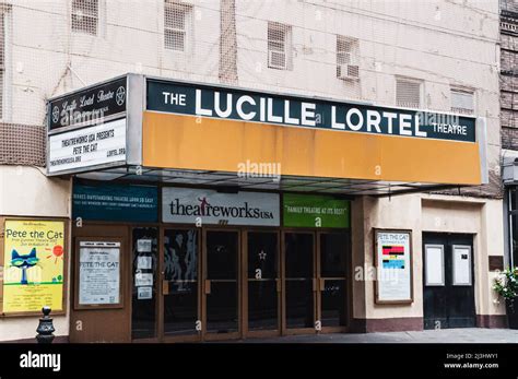 Entrance Of Lucille Lortel Theatre Hi Res Stock Photography And Images Alamy
