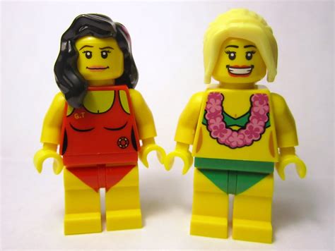 The Brick Brown Fox Lego Minifigures Series 3 Hula Dancer