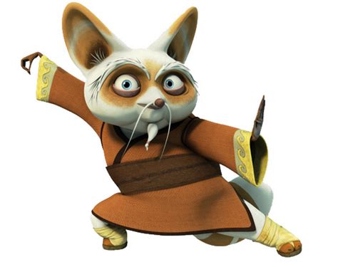 She is a master of the tiger style of kung fu. Master Shifu ~ NewKungFuPanda3
