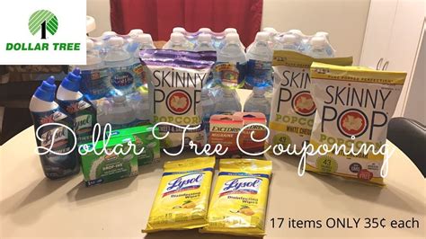 15 reviews of dollar tree i personally preffer the dollar tree store over all the other similarly and closely named dollar stores around. Dollar Tree Couponing ll 17 items for ONLY $6 ll FREE FOOD ...
