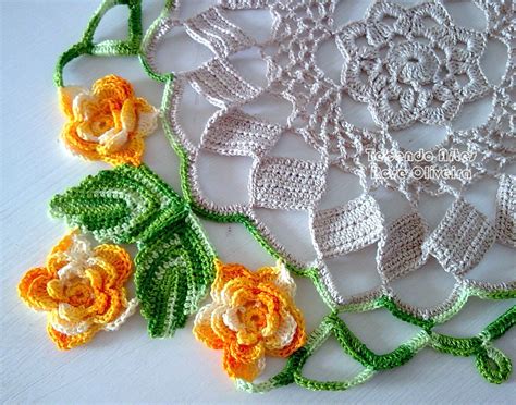 Tecendo Artes Em Crochet Thread Crochet Filet Crochet Memorial Beads