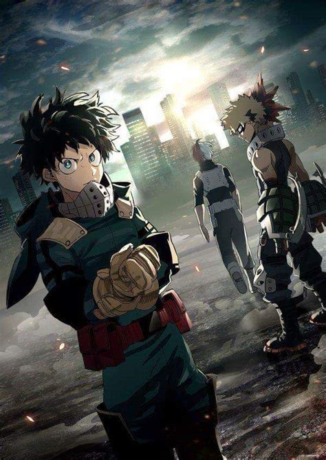 Download boku no hero academia todoroki shouto wallpaper for your desktop. Boku no Hero Academia, Midoriya 'Deku' Izuku, Bakugou ...
