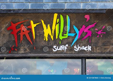 Fat Willys Surf Shack Editorial Image Image Of Detail 221587860
